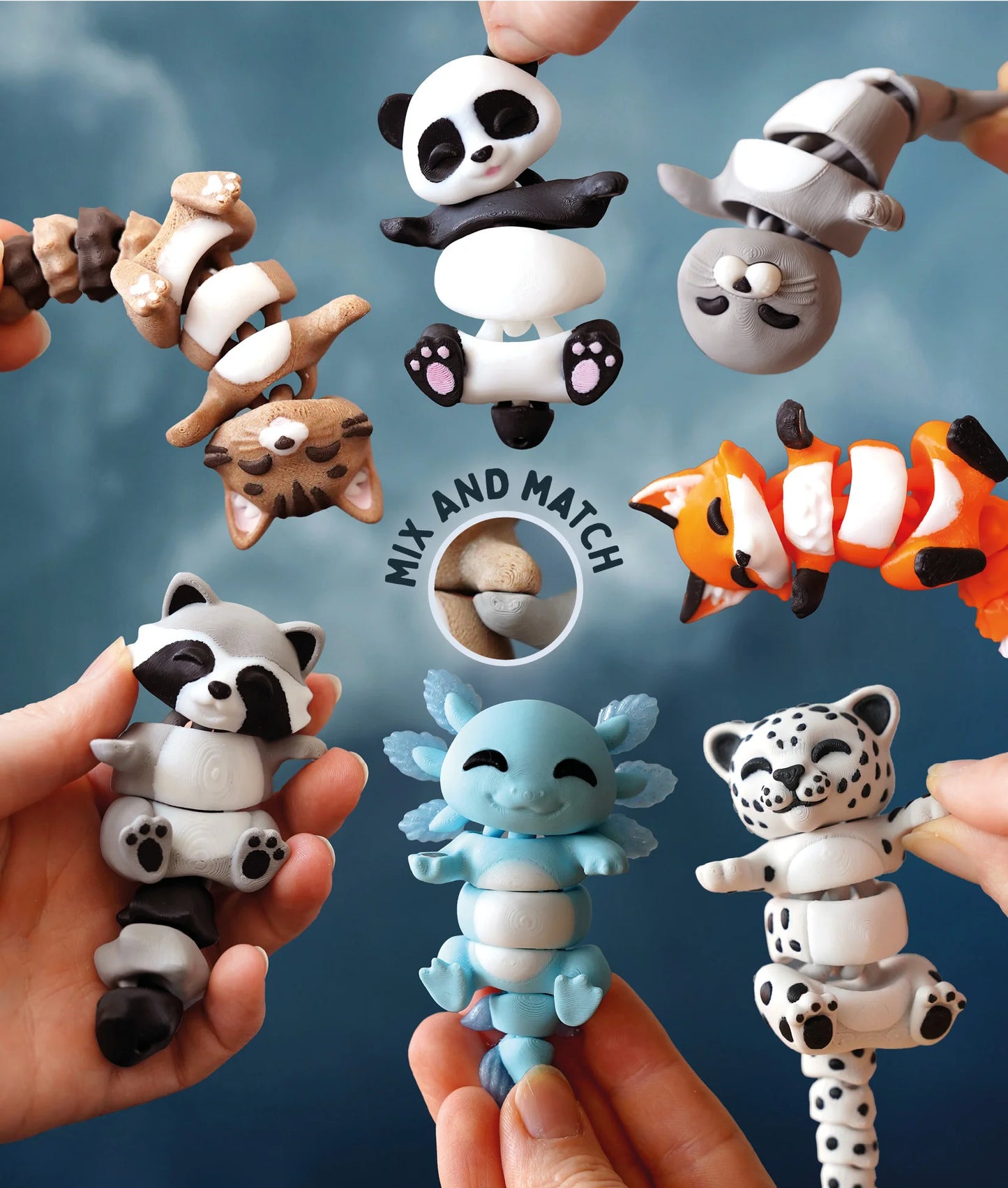 Lottie the Flexi Axolotl