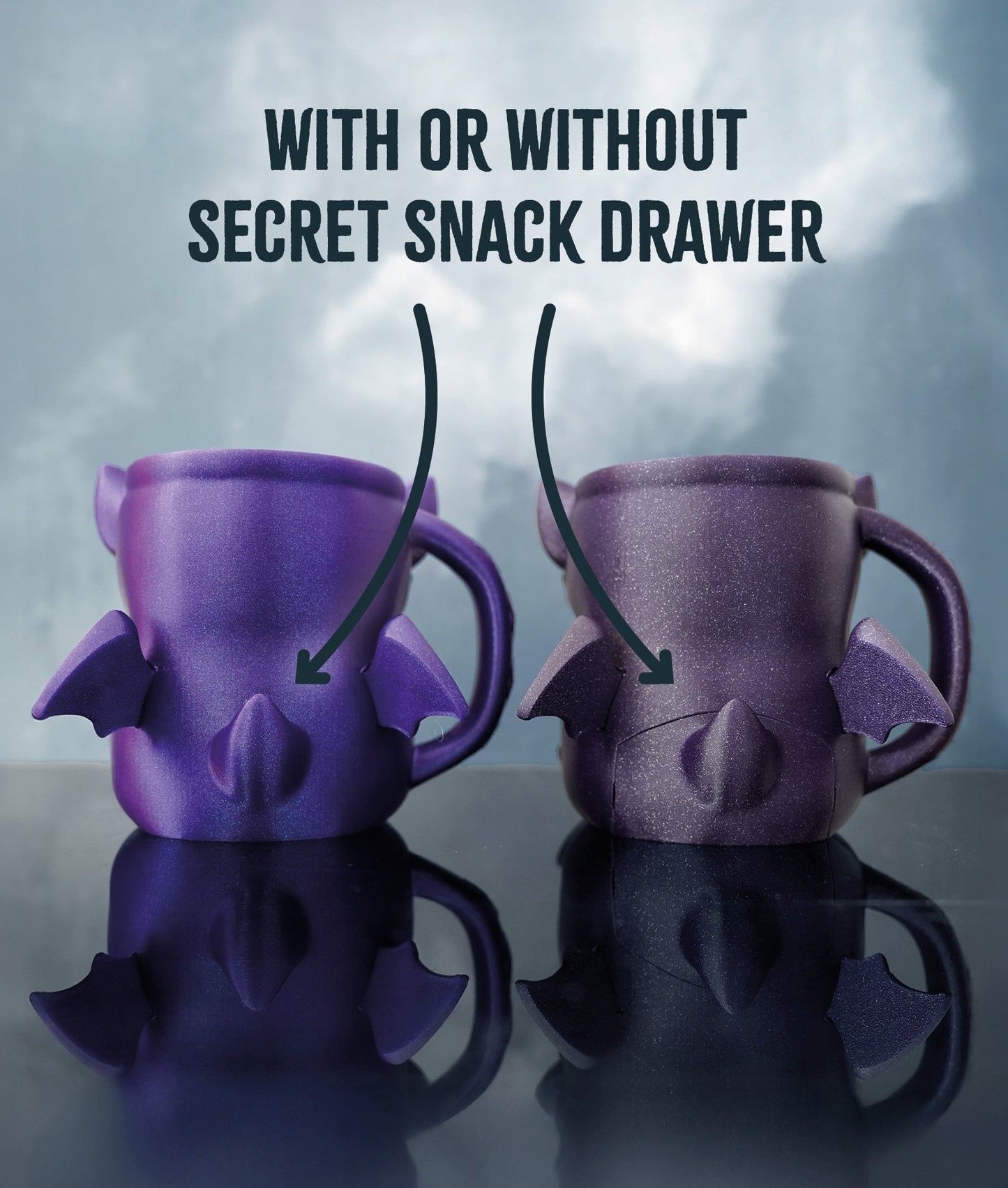 Bramble the Bat Ice Pint Holder
