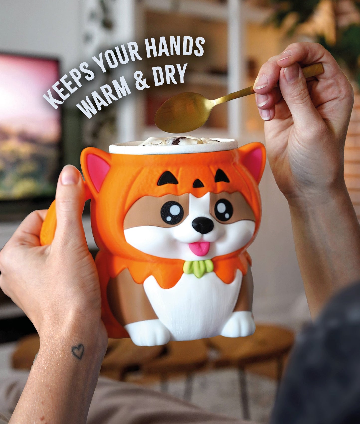 Kevin the Corgi Ice Pint Holder
