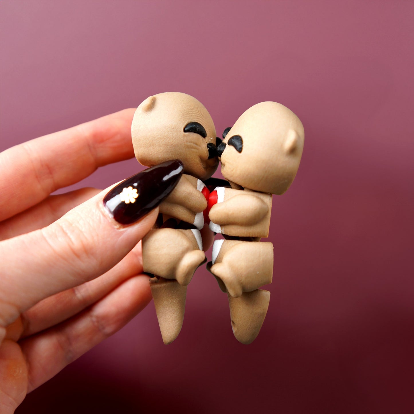 Valentine's Baby Flexi Otter