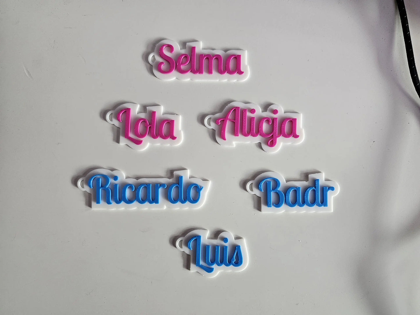 Custom Keychains 5 Pieces