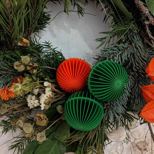 Christmas Baubles set of 5