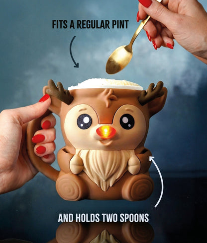 Rudy the Reindeer Ice Pint Holder