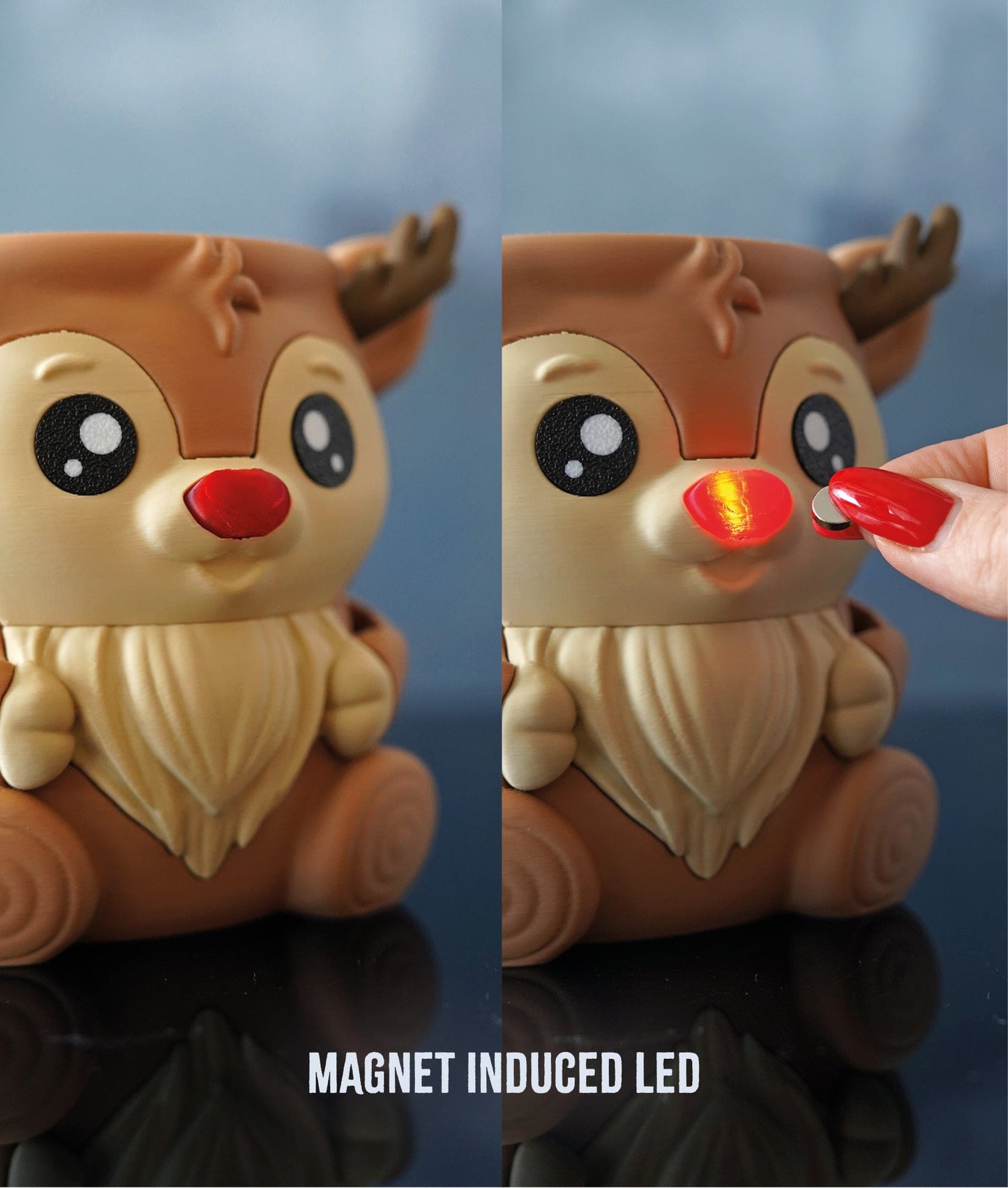 Rudy the Reindeer Ice Pint Holder