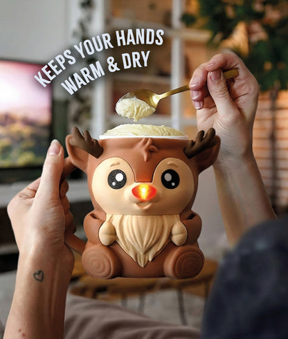 Rudy the Reindeer Ice Pint Holder