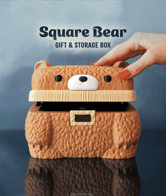 Square Bear Gift Box