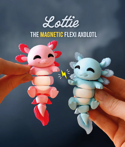 Lottie the Flexi Axolotl