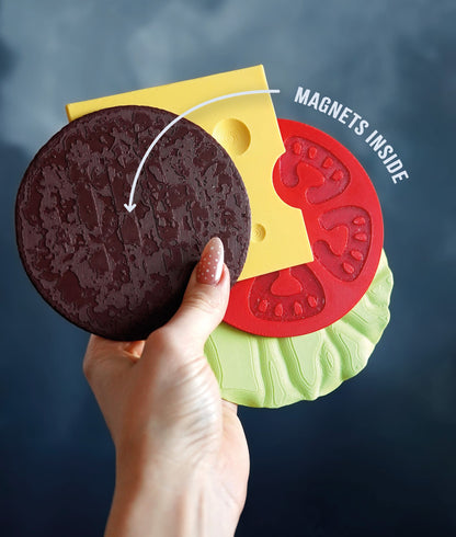 Capy-Burger Coaster Set