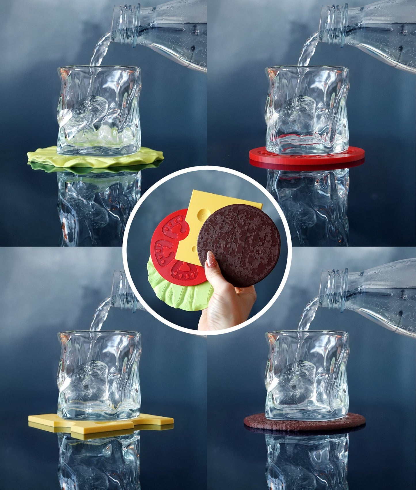 Capy-Burger Coaster Set