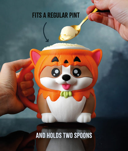 Kevin the Corgi Ice Pint Holder