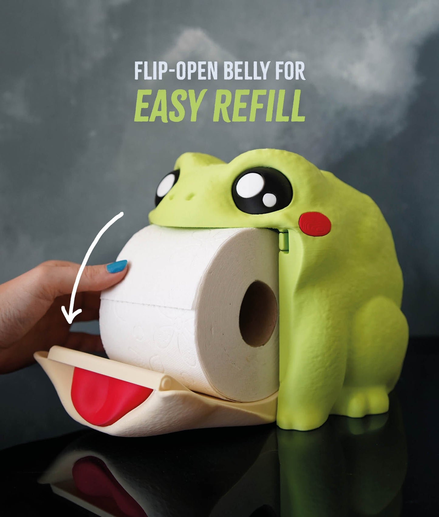 Froderick the Toilet Paper Dispenser
