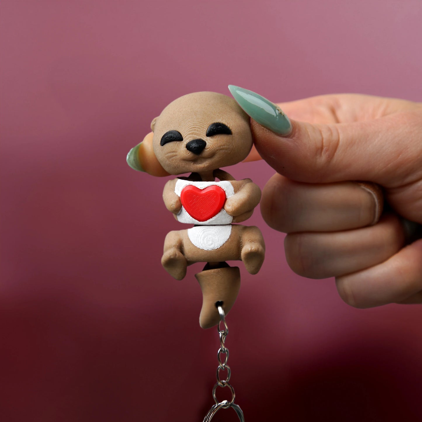 Valentine's Baby Flexi Otter