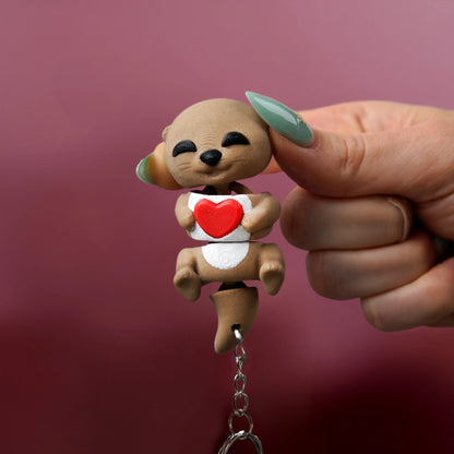 Valentine's Baby Flexi Otter