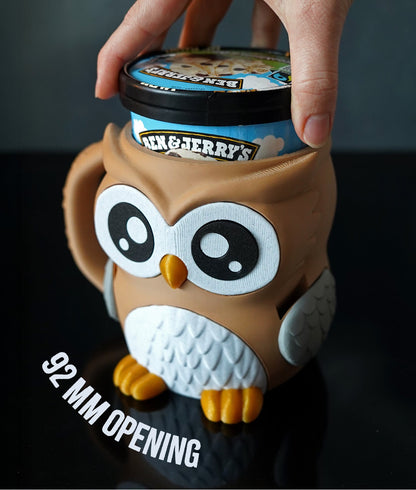 Owlfonso the Owl Ice Pint Holder