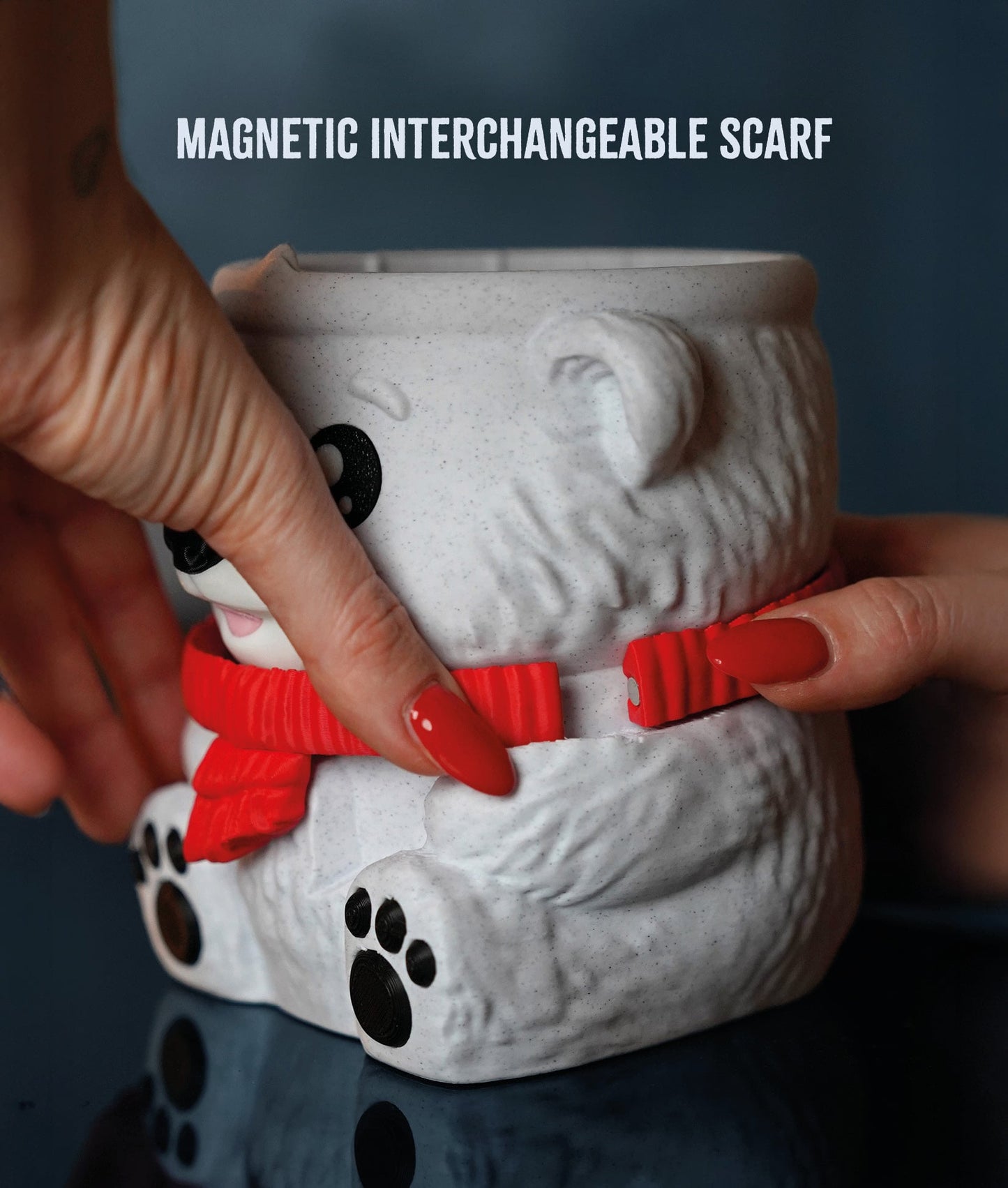 Pawblo the Polar Bear Ice Pint Holder