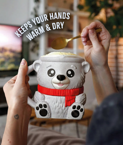 Pawblo the Polar Bear Ice Pint Holder