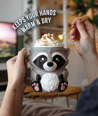 Rocky the Raccoon Ice Pint Holder