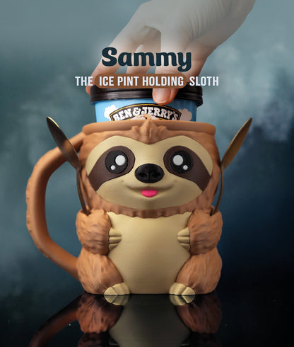 Sammy the Sloth Ice Pint Holder