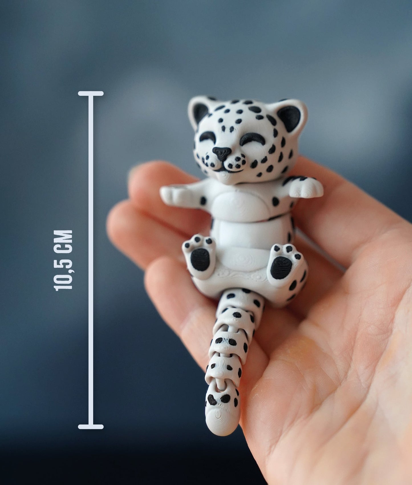 Luna the Flexi Snow Leopard