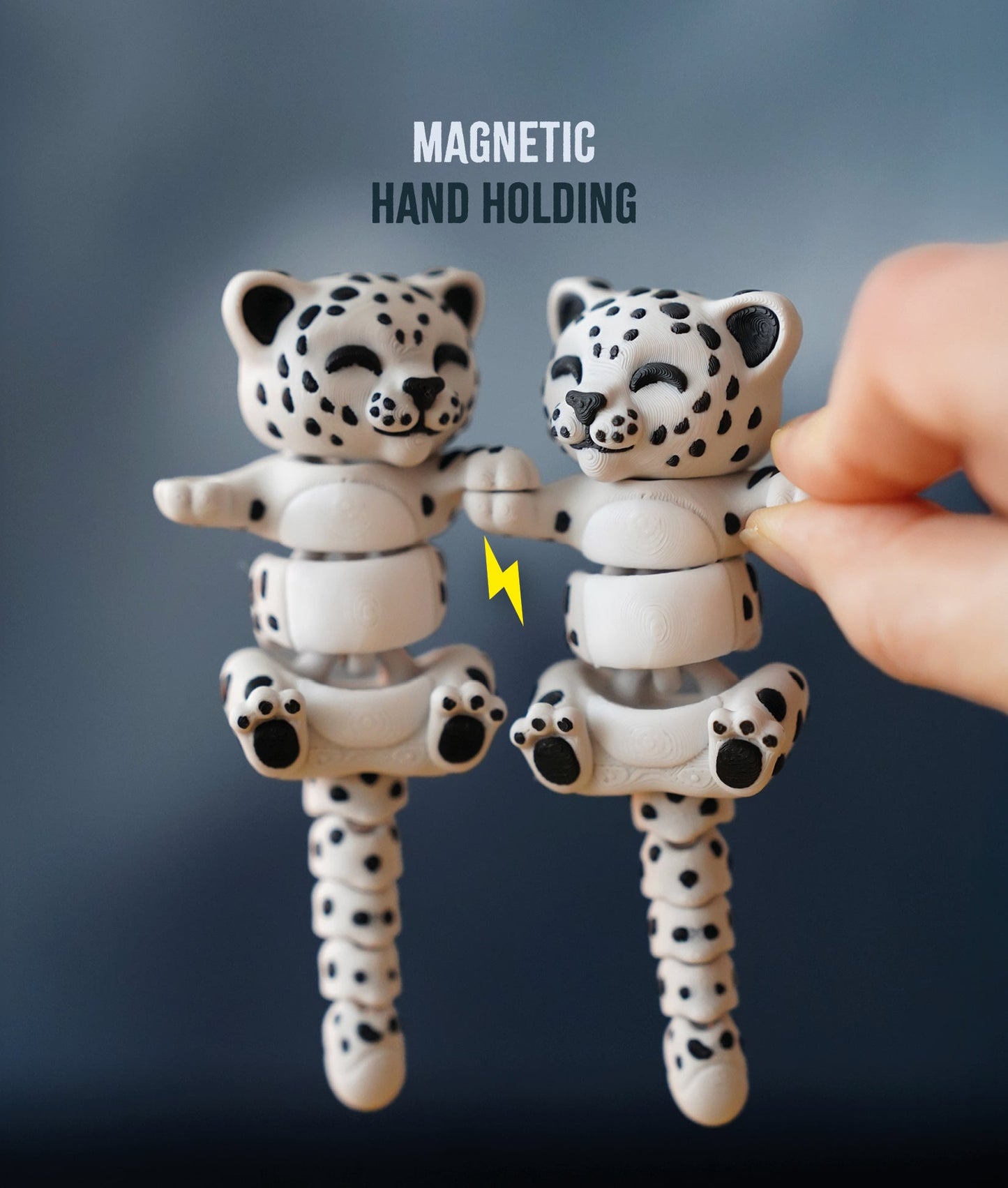 Luna the Flexi Snow Leopard