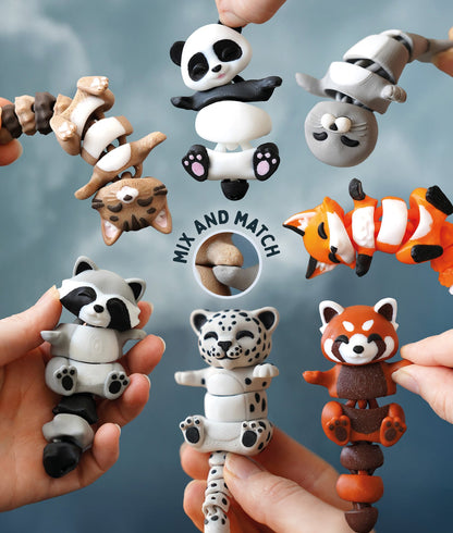 Luna the Flexi Snow Leopard