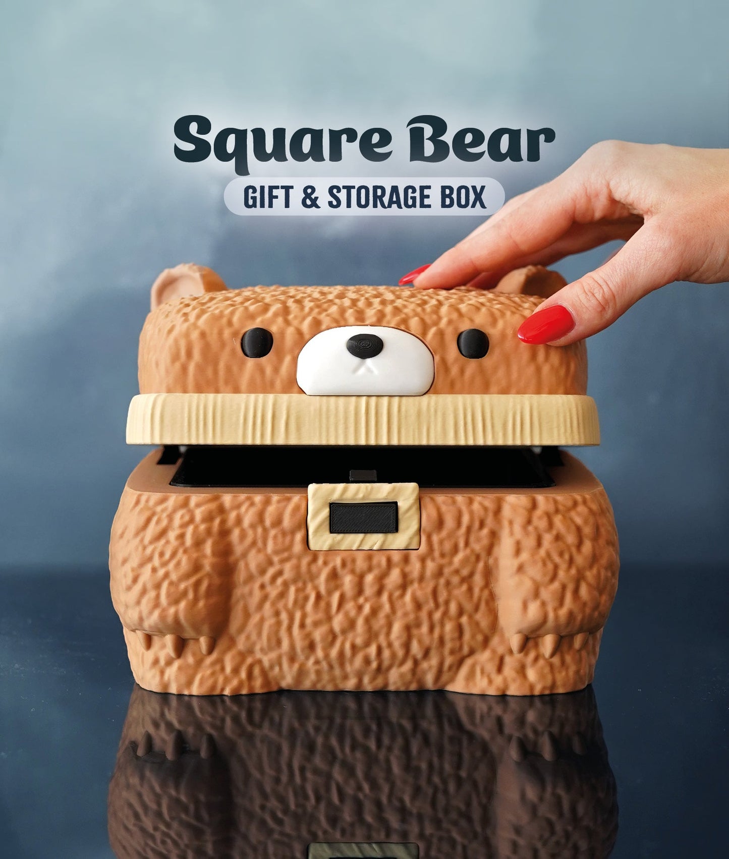 Square Bear Gift Box