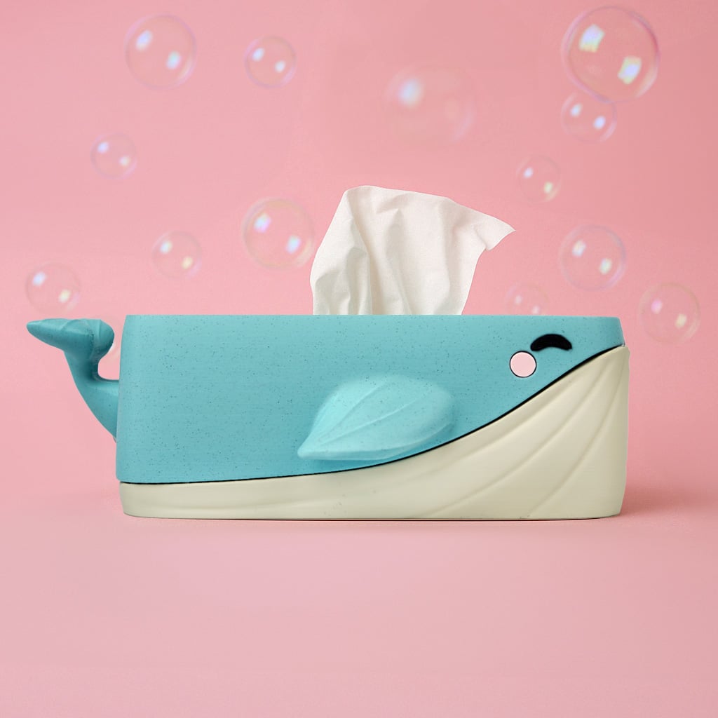 Bubbles the Whale Tissue Box